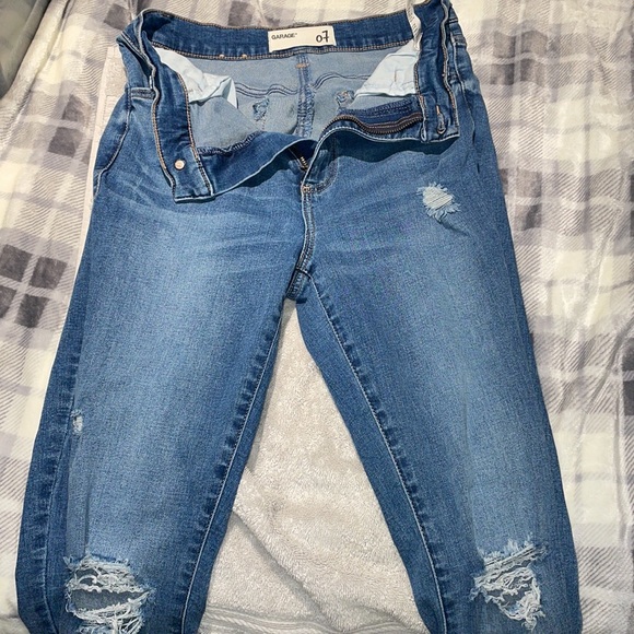 Garage high waisted ripped skinny jeans - Picture 3 of 6